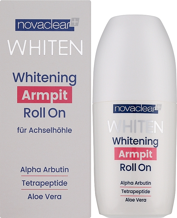 Roll-on wybielający do okolic pach - Novaclear Whiten Whitening Armpit Roll On — Zdjęcie N2
