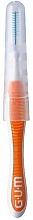 Szczoteczka międzyzębowa 0,9 mm, pomarańczowa, 36 szt. - G.U.M Trav-Ler  — Zdjęcie N3