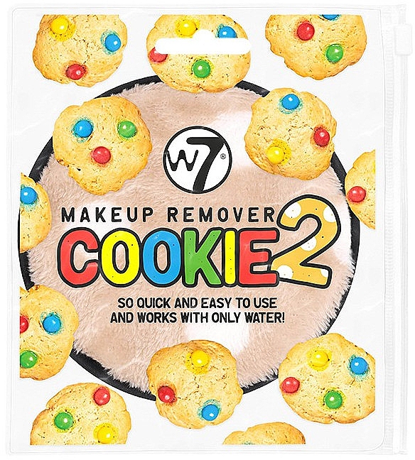 Gąbka do usuwania makijażu - W7 Make up Remover Cookie 2 — Zdjęcie N1