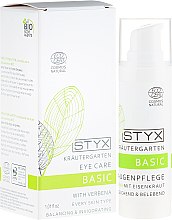 Kup Krem pod oczy z werbeną - Styx Naturcosmetic Eye Care With Organic Verbena