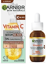 Serum do twarzy na noc z witaminą C - Garnier Skin Naturals Vitamin C Serum — Zdjęcie N3