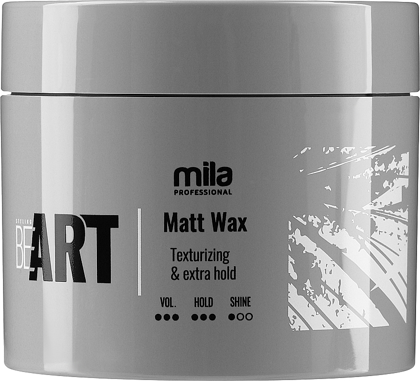 Matujący wosk do włosów - Mila Professional BeART Matt Wax — Zdjęcie N1