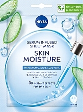 Kup Maska w płachcie z serum nawilżającym - NIVEA Skin Moisture