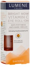 Kup Rozświetlające serum przeciwzmarszczkowe pod oczy - Lumene Vitamin C+ Anti-Puffiness Eye Roll-On Serum