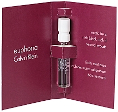 Calvin Klein Euphoria - Woda perfumowana (próbka) — Zdjęcie N3