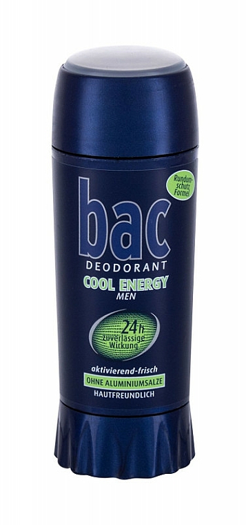 Chłodzący dezodorant w kulce - Bac Cool Energy 24h Deodorant — Zdjęcie N1