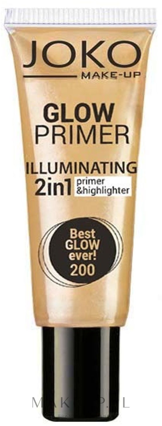 PREZENT! Rozświetlający primer do twarzy - Joko 2in1 Glow Primer — Zdjęcie 200 - Best Glow Ever