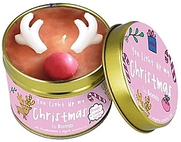 Kup Świeca zapachowa w żelaznym słoiku - Bomb Cosmetics Tin Candle Light Up My Christmas