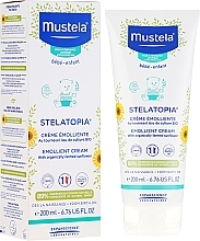 PREZENT! Emolientowy krem dla dzieci do skóry suchej i z atopowym zapaleniem - Mustela Stelatopia Emollient Cream With Sunflower — Zdjęcie N1