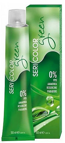 Farba do włosów bez amoniaku - Brelil Sericolor Green — Zdjęcie N1