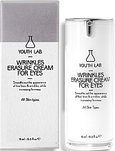 Krem przeciwzmarszczkowy pod oczy - Youth Lab. Wrinkles Erasure Cream For Eyes — Zdjęcie N1