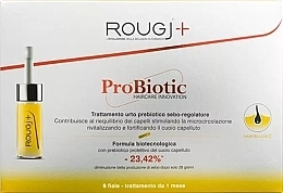 Kup Ampułki do włosów z probiotykami na nadmierne wydzielanie sebum - Rougj+ ProBiotic Anti-Sebum Vials