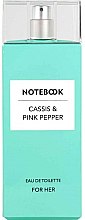 Kup Notebook Fragrances Cassis & Pink Pepper - Woda toaletowa