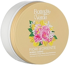 Masło do ciała z ylang-ylang i różą damasceńską - Bottega Verde Body Butter Fiori D’Oriente — Zdjęcie N1