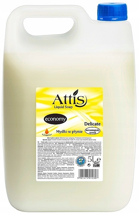 Mydło w płynie do rąk - Attis Delicate Liquid Soap (kanister) — Zdjęcie N1