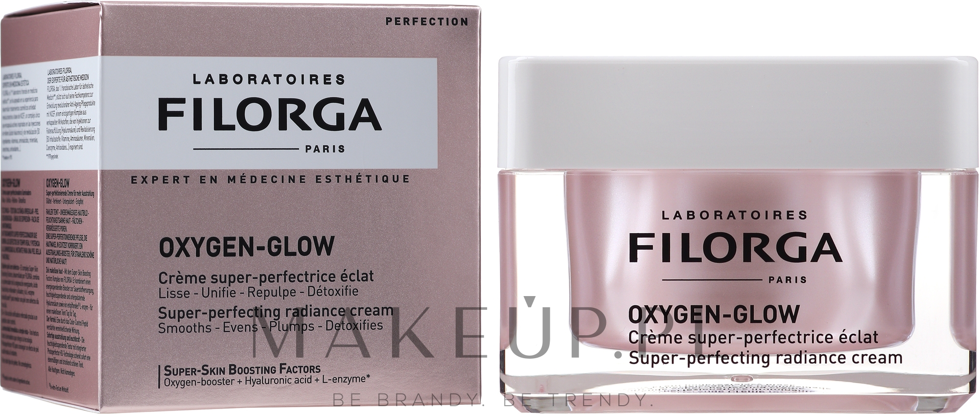 Rozświetlający krem do twarzy - Filorga Oxygen-Glow Super-Perfecting Radiance Cream — Zdjęcie 50 ml