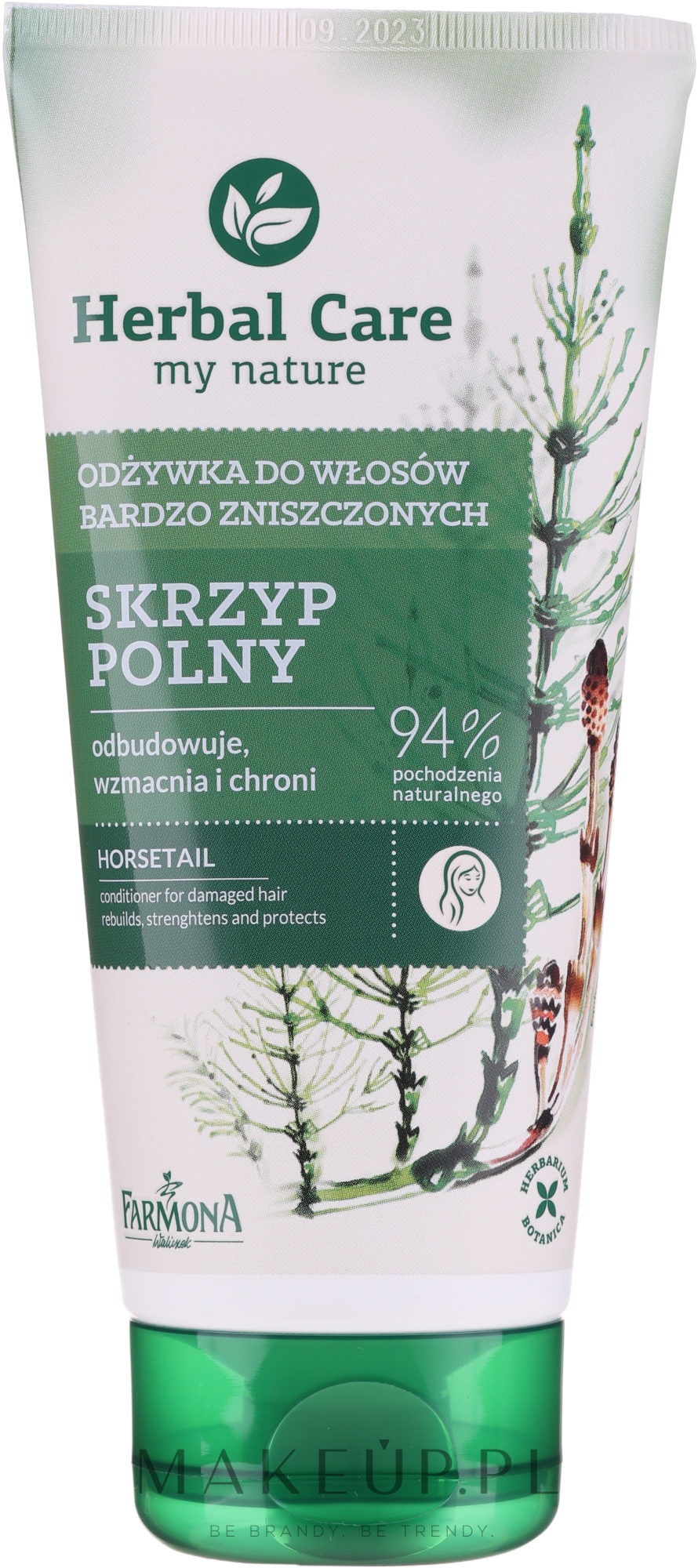 Farmona Herbal Care Horsetail Conditioner Odzywka Do Wlosow Bardzo Zniszczonych Skrzyp Polny Makeup Pl