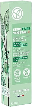 Punktowy żel przeciw niedoskonałościom - Yves Rocher Sebo Pure Vegetal Sos Spot Face Corrector — Zdjęcie N3