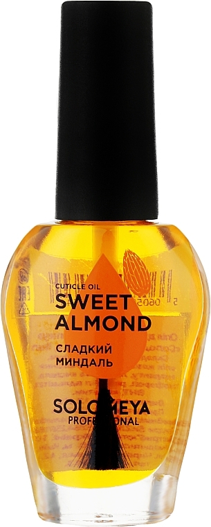 Oliwka do skórek i paznokci z witaminami Słodki migdał - Solomeya Cuticle Oil Sweet Almond