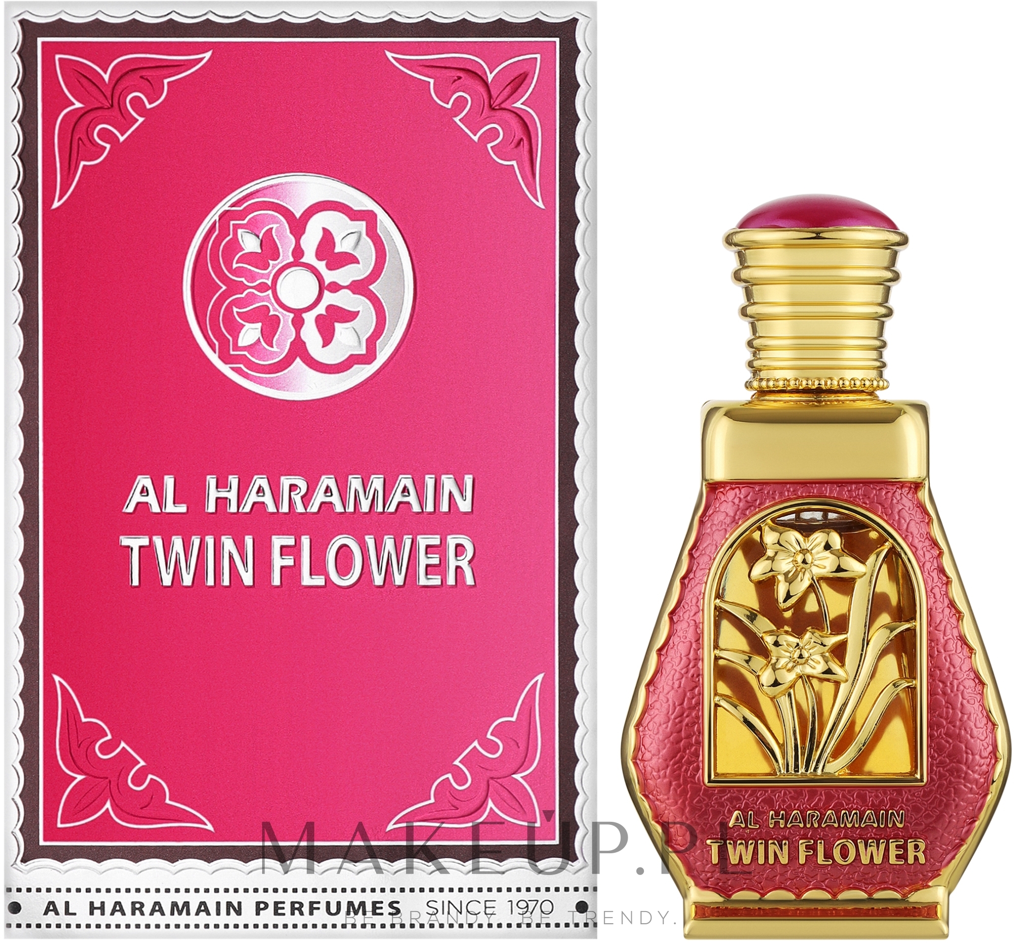 Al Haramain Twin Flower - Olejek perfumowany  — Zdjęcie 15 ml