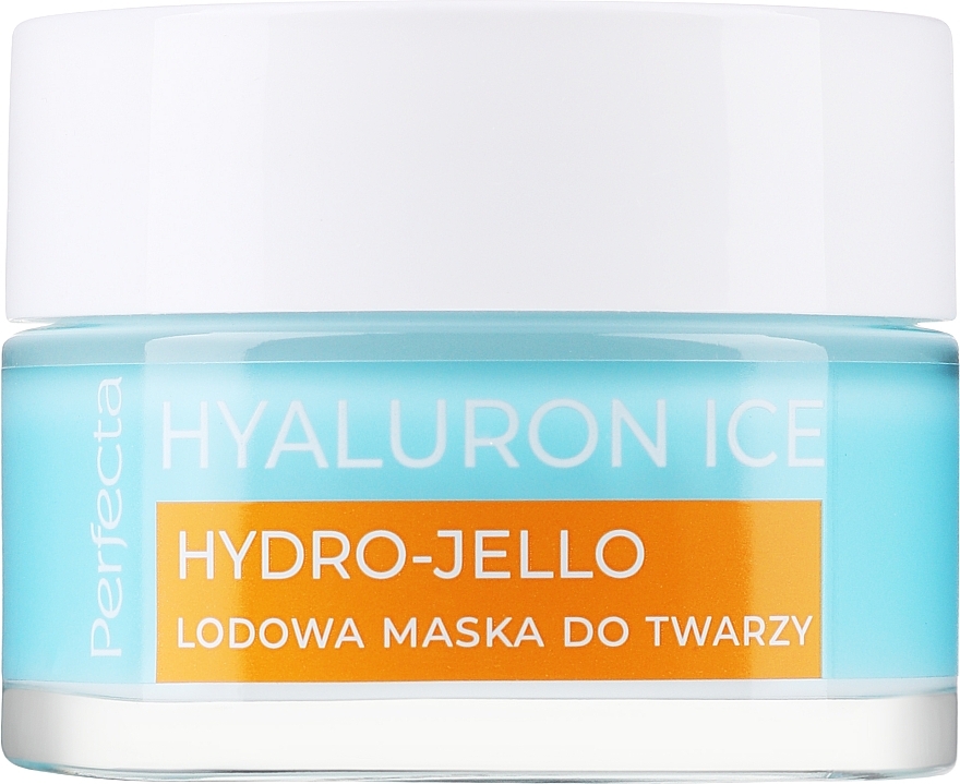 PRZECENA! Lodowa maska do twarzy - Perfecta Hyaluron Ice Hydra-Gel Mask * — Zdjęcie N2