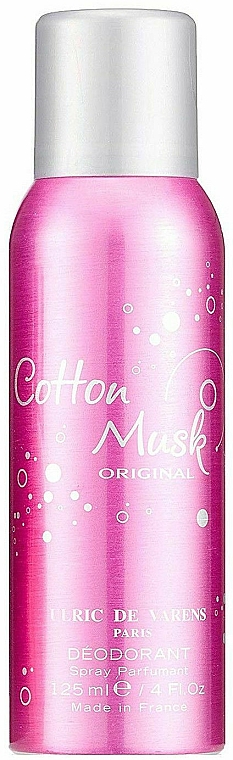 Urlic De Varens Cotton Musk Original - Dezodorant w sprayu dla kobiet — Zdjęcie N1