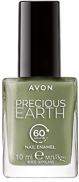 Szybkoschnący lakier do paznokci - Avon Precious Earth 60 Seconds Nail Enamel  — Zdjęcie N1