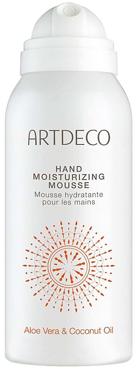 Nawilżający mus do rąk z aloesem i olejem kokosowym - Artdeco Hand Moisturizing Mousse — Zdjęcie N1