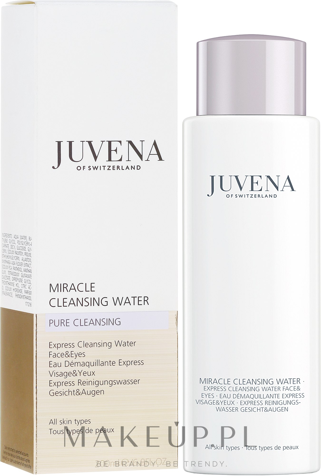 Oczyszczająca woda miceralna - Juvena Pure Cleansing Miracle Cleansing Water — Zdjęcie 200 ml