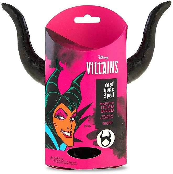 Opaska kosmetyczna na głowę - Mad Beauty Disney Pop Villains Headband Maleficent — Zdjęcie N1
