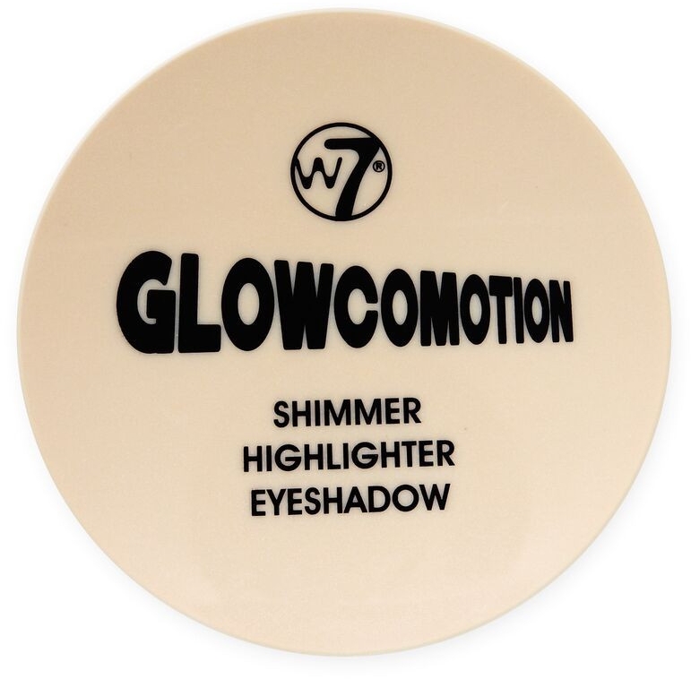 Rozświetlacz i cień do powiek - W7 Glowcovotion Shimmer Highlighter and Eyeshadow Compact