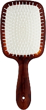 Prostokątna szczotka pneumatyczna 23 x 9,5 cm, drewniana - Janeke Rectangular Air-Cushioned Brush Magnum — Zdjęcie N1