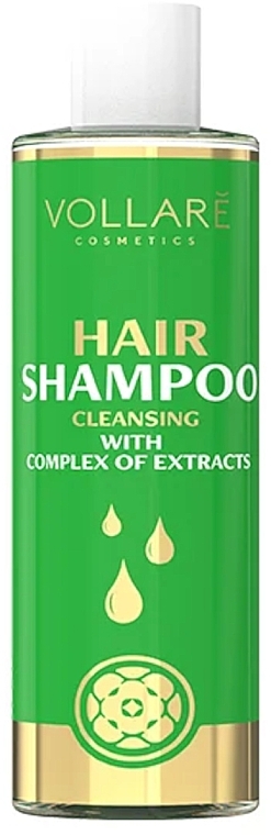 Oczyszczający szampon do włosów z kompleksem ekstraktów ziołowych - Vollaré Cosmetics Hair Shampoo Cleansing With Complex of Extracts — Zdjęcie N1