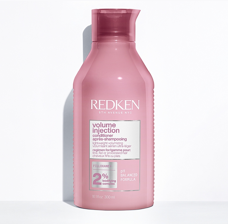Odżywka zwiększająca objętość do włosów cienkich - Redken Volume Injection Conditioner — Zdjęcie N2