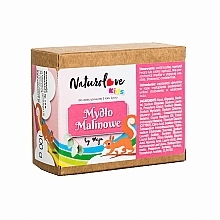 Naturalne mydło glicerynowe Malina - Naturolove Kids by Maja — Zdjęcie N1