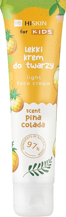 Lekki krem do twarzy dla dzieci Pina colada - HiSkin Kids Nourishing Face Cream — Zdjęcie N1