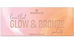 PRZECENA! Paleta do makijażu - Essence Love That Glow & Bronze * — Zdjęcie N4