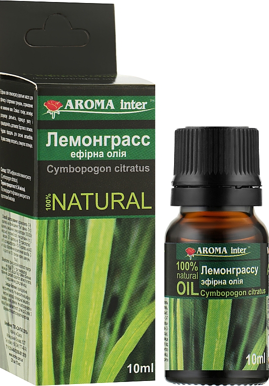 Olejek eteryczny Trawa cytrynowa - Aroma Inter — Zdjęcie N2