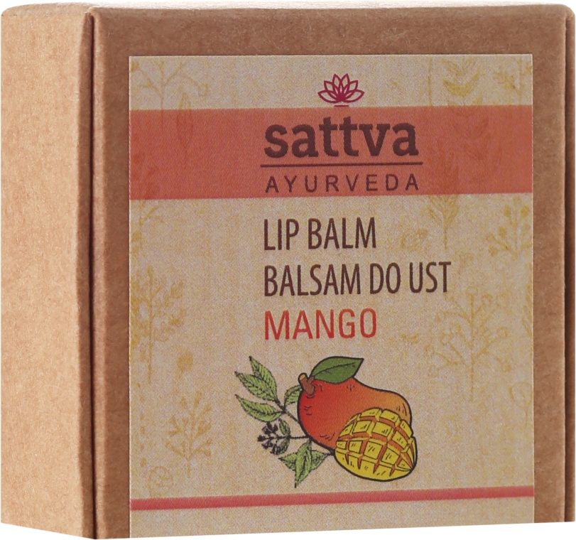 Naturalny balsam do ust Mango - Swati Ayurveda — Zdjęcie N1