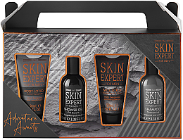 Kup Zestaw - Style & Grace Skin Expert Men Essential Set (shp/100ml + sh/gel/100ml + f/scr/50ml + b/lot/50ml)