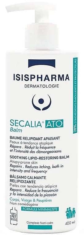 Balsam do skóry atopowej - Isispharma Secalia ATO Balm Soothing Lipid-Restoring Balm — Zdjęcie N2