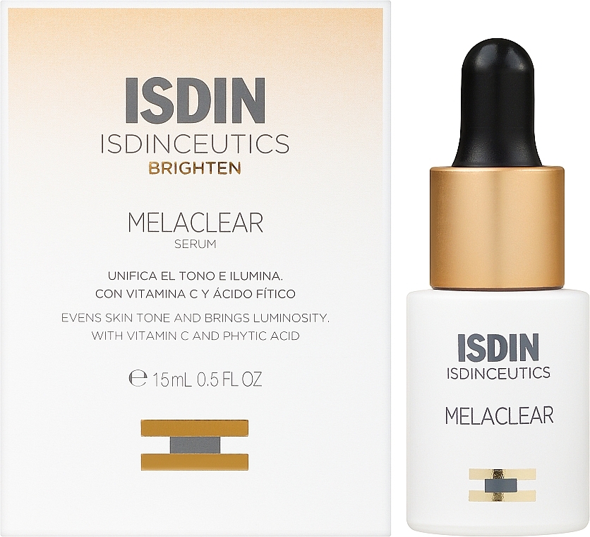 Korygujące serum do twarzy - Isdin Isdinceutics Melaclear Serum Corrector Unificador Del Tono — Zdjęcie N2