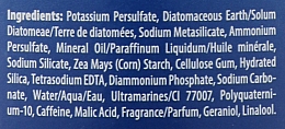 Rozjaśniający puder do włosów - Goldwell Light Dimension Oxycur Platin 9+ — Zdjęcie N2