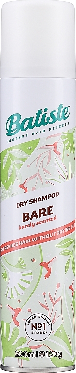 Suchy szampon - Batiste Dry Shampoo Natural & Light Bare