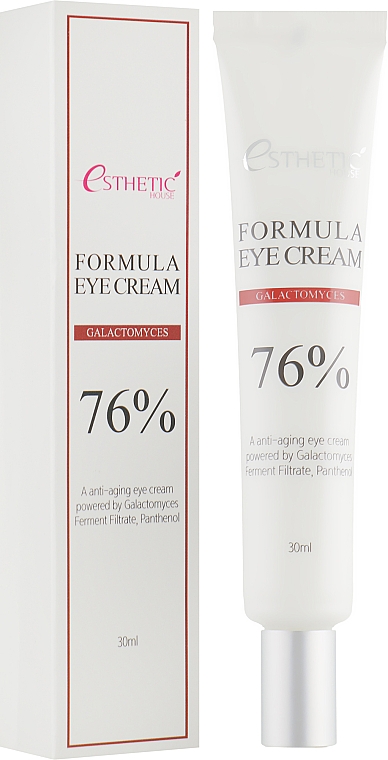 Przeciwzmarszczkowy krem pod oczy - Esthetic House Formula Eye Cream Galactomyces — Zdjęcie N1