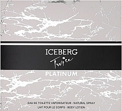 Kup Iceberg Twice Platinum - Zestaw (edt/125ml + b/lot/100ml)
