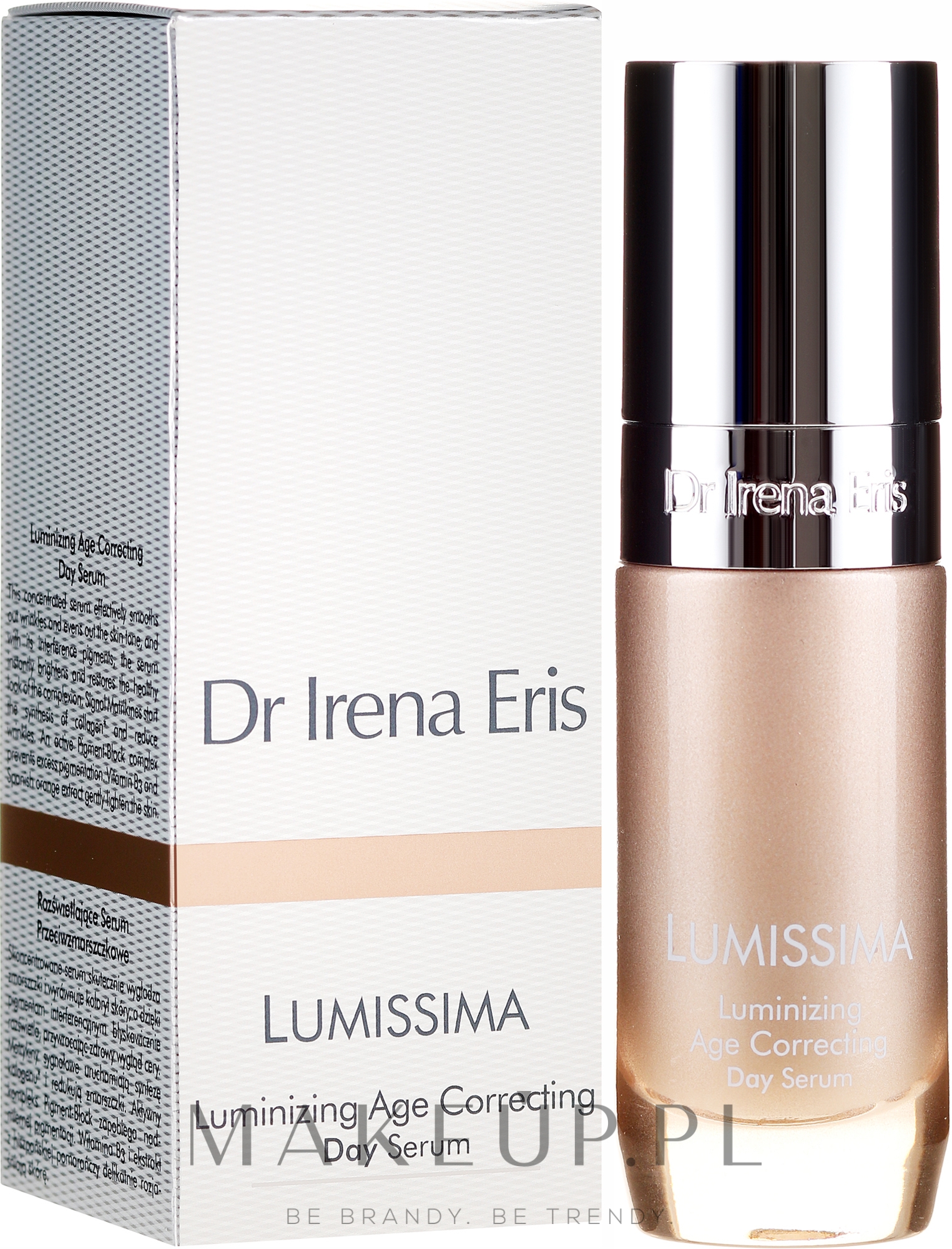 Przeciwzmarszczkowe serum rozświetlające do twarzy na dzień - Dr Irena Eris Lumissima Luminizing Age Correcting Day Serum  — Zdjęcie 30 ml