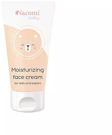 Nawilżający krem do twarzy dla niemowląt - Nacomi Baby Moisturizing Face Cream — Zdjęcie N1