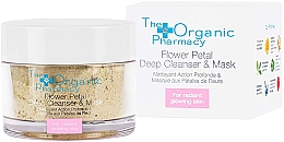 Kup Oczyszczająca maska ​​do twarzy w płachcie - The Organic Pharmacy Flower Petal Deep Cleanser & Mask
