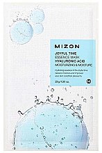 Maska do twarzy w płachcie z kwasem hialuronowym - Mizon Joyful Time Essence Mask Hyaluronic Acid — Zdjęcie N1